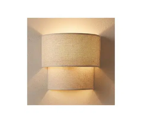 Svietidlá BRILAGI - LED nástenné svietidlo BOHO ECO 1xE27/10W/230V krémové 8590828052760