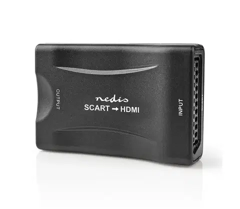 Predlžovacie káble  VCON3463BK - HDMI prevodník SCART-HDMI VCON3463BK
