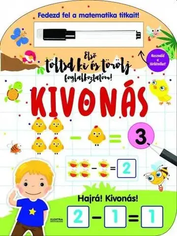 Pre deti a mládež - ostatné Első töltsd ki és törölj foglalkoztatóm: kivonás