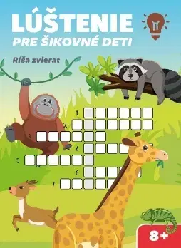 Pre deti a mládež - ostatné Lúštenie pre šikovné deti - Ríša zvierat
