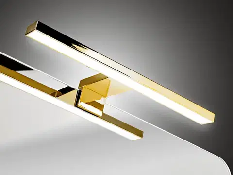 Kúpeľňový nábytok ArtCom LED osvetlenie JULIET | zlatá 30 cm