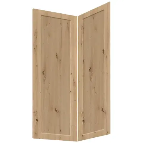 Kuchynské skrinky Čelo skrinky Luxeo F15-D90N rám dub