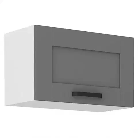 Kuchynské skrinky visiace Kuchynská skrinka Luna dustgrey/biela 60GU-36 1F