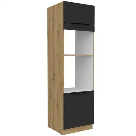 Kuchynské skrinky stojace Kuchynská skrinka Aria-Bl/Ar Anti Fingerprint 60dpm-210 2f