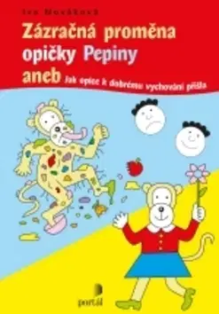 Príprava do školy, pracovné zošity Zázračná proměna opičky Pepiny - Iva Nováková
