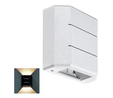 Svietidlá Rabalux 7320 - LED Vonkajšie nástenné svietidlo LIPPA LED/6W/230V IP54 biela 7320