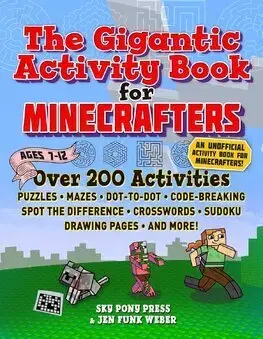 Pre deti a mládež - ostatné Gigantic Activity Book for Minecrafters - Jen Funk Weber