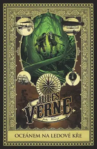 Svetová beletria Oceánem na kře ledové - Jules Verne