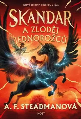 Young adults Skandar a zloděj jednorožců - A. F. Steadmanová