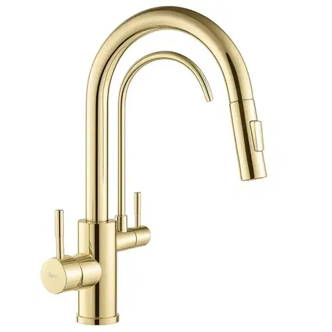 Kúpeľňové batérie REA - Kuchynská batéria Eco Fresh GOLD REA-B8989