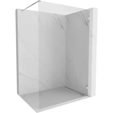 Sprchové dvere MEXEN/S - Lunar Sprchová zástena WALK-IN pravá 70 x 200, transparent 8 mm, chróm 830-070-000-01-00-P