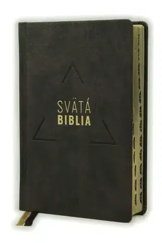Biblie, biblistika Biblia, Roháčkov preklad, 2020, tmavohnedá, pevná väzba, s indexmi