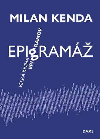 Slovenská beletria Epigramáž - Milan Kenda