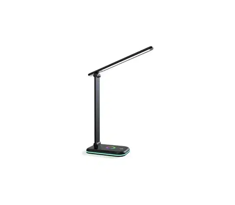 Lampy  LED RGBW Stmievateľná stolná lampa NOBLITE LED/7W/5V 3000/4000/6500K čierna 004023
