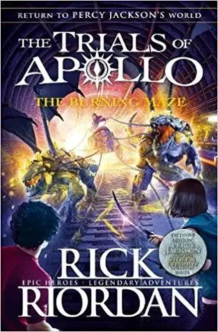 V cudzom jazyku The Trials of Apollo Book 3 The Burning Maze - Rick Riordan