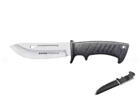 Kuchynské náčinia EXTOL PREMIUM Noz lovecky 270/145+nylon puzdro xxxa