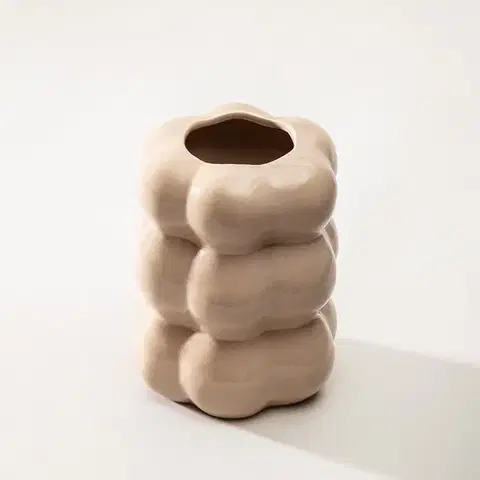 Vázy, misy Váza Sand Bubbles II 14x14x18 cm