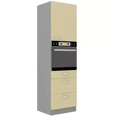 Kuchynské skrinky Karmen 60 DPS/210 2F crem