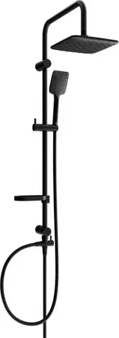 Sprchy a sprchové panely MEXEN/S - X62 čierna sprchový stĺp 798626291-70