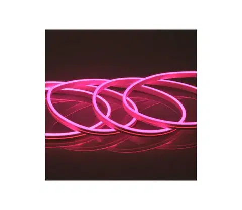LED osvetlenie  LED Pásik NEON 2 m LED/17W/12V IP65 ružová 315007