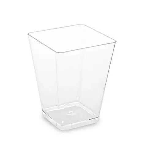 Poháre Kinekus Pohárik hranatý fingerfood 160ml, 20ks KLC