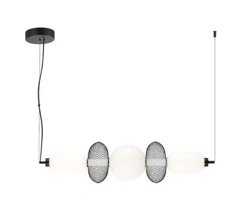 Svietidlá  LED Luster na lanku ARAME LED/32W/230V čierna ML1434