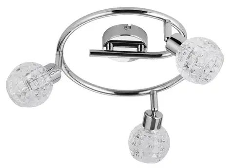 Stropná svetla Candellux Olimp Spiral 3x40W G9 chróm