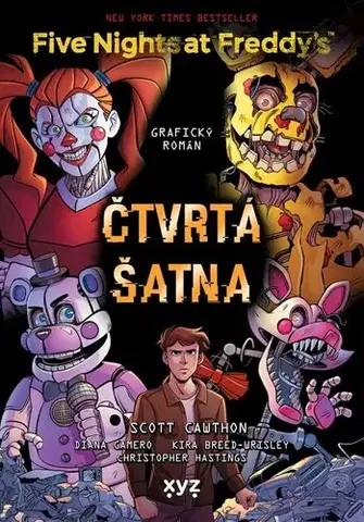Komiksy Five Nights at Freddy's: Čtvrtá šatna (grafický román) - Scott Cawthon,Diana Camero,Lukáš Krajňák