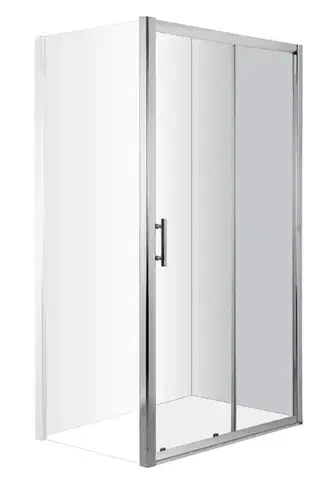 Sprchové dvere Deante Cynia, posuvné sprchové dvere 110x200 cm, 6mm číre sklo, chrómový profil, DEA-KTC_011P