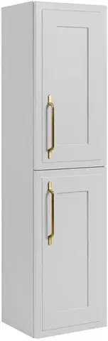 Skrinky do kúpeľne Elvisia Vysoká skrinka do kúpeľne CLASSIC 136 White