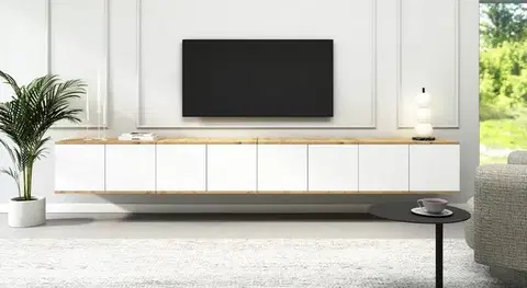 TV stolíky ArtPK Závesný TV stolík SEVILLA | 280 cm