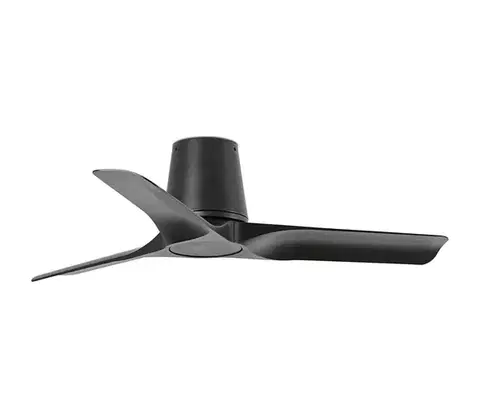 Ventilátory FARO Barcelona FARO 33827 - Stropný látor HEY TUB S čierna pr. 90 cm + diaľkové ovládanie 33827