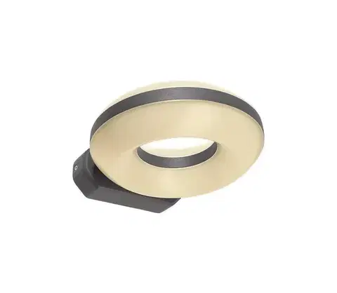LED osvetlenie Deko-Light 731081 - LED Vonkajšie nástenné svietidlo MUSCAE 13W/230V IP54 antracit 731081