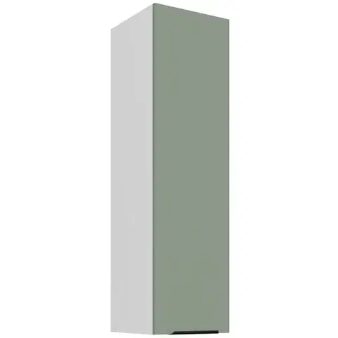 Kuchynské skrinky visiace Kuchynská skrinka Aria-Sa/Wh Anti Fingerprint 30g-108 1f