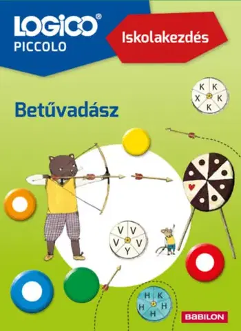 Príprava do školy, pracovné zošity Logico Piccolo 3305a - Iskolakezdés: Betűvadász