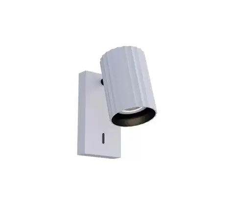 Svietidlá Redo 01-2548 - Nástenné bodové svietidlo DELPHI 1xGU10/7W/230V biela 01-2548