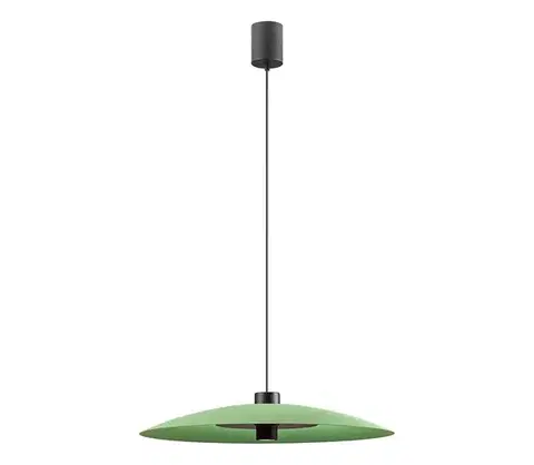 Svietidlá Redo 01-3019-LED Luster na lanku LARS LED/14W/230V+LED/10W pr. 60cm CRI90 zelený 01-3019