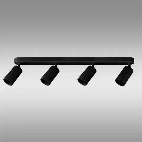 Lampy do obývačky Stropné bodové svietidlo VO2611 BLACK LS4