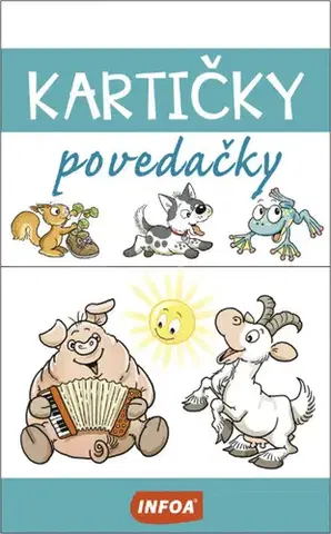 Pre deti a mládež - ostatné Kartičky (krabička) - Povedačky (SK vydanie)
