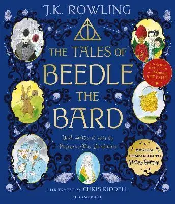 Fantasy, upíri The Tales of Beedle the Bard Illustrated Edition - Joanne K. Rowling,Chris Riddell