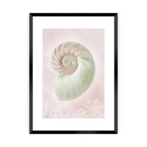 Obrazy Plagát Pastel Pink III