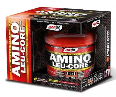 Komplexné aminokyseliny Amino LEU-CORE 8:1:1 - Amix 390 g Fruit Punch