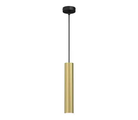 Svietidlá  Luster na lanku RAITO 1xGU10/8W/230V mosadz 114