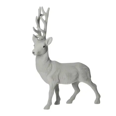Vianočné dekorácie Dekorácia Reindeer 30x9x40 grey