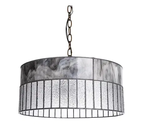Svietidlá Prezent  - Luster na reťazi TIFFANY 2xE27/60W/230V 