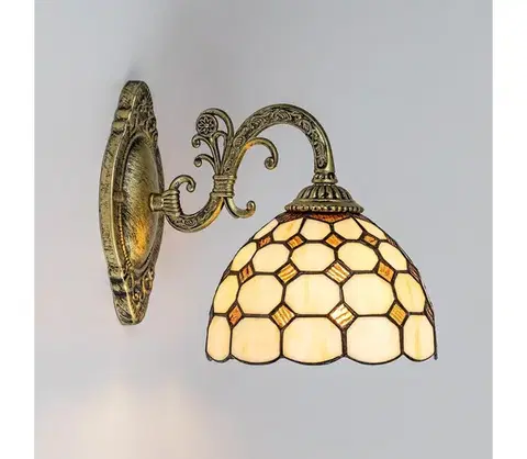 Svietidlá BRILAGI - Tiffany vitrážová nástenná lampa DORAN 1xE27/40W/230V 63004