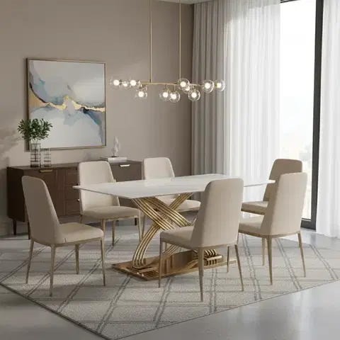 Kuchynské a jedálenské stoly Signal Jedálenský stôl HERMES | 90 x 160 cm