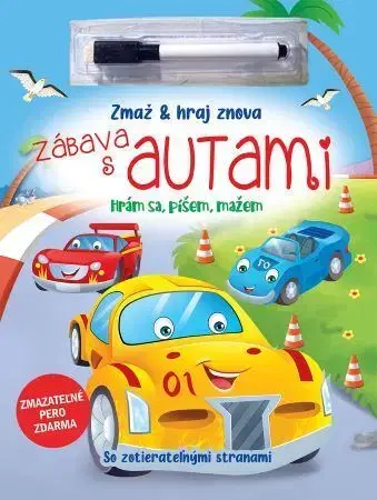 Pre deti a mládež - ostatné Zmaž a hraj znova: Zábava s autami