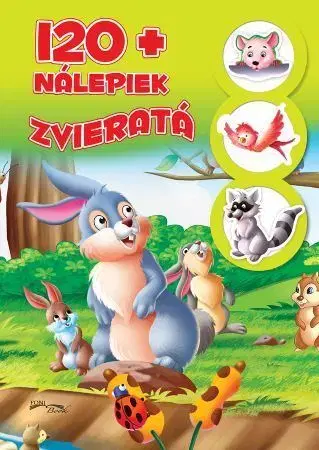 Nalepovačky, vystrihovačky, skladačky Zvieratá - 120+ nálepiek, 2.vydanie