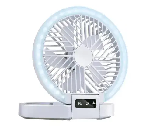 Ventilátory  LED nabíjací stolný látor 3,7 V 1200 mAh 8711252436487